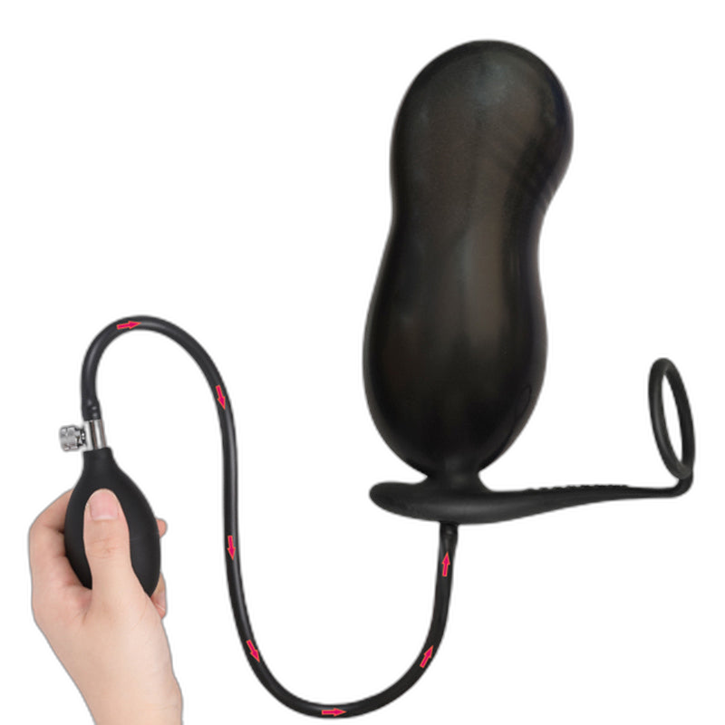 ruff GEAR Inflatable Butt Plug & Cock Ring