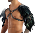 Dark Angel Feather Shoulder Harness