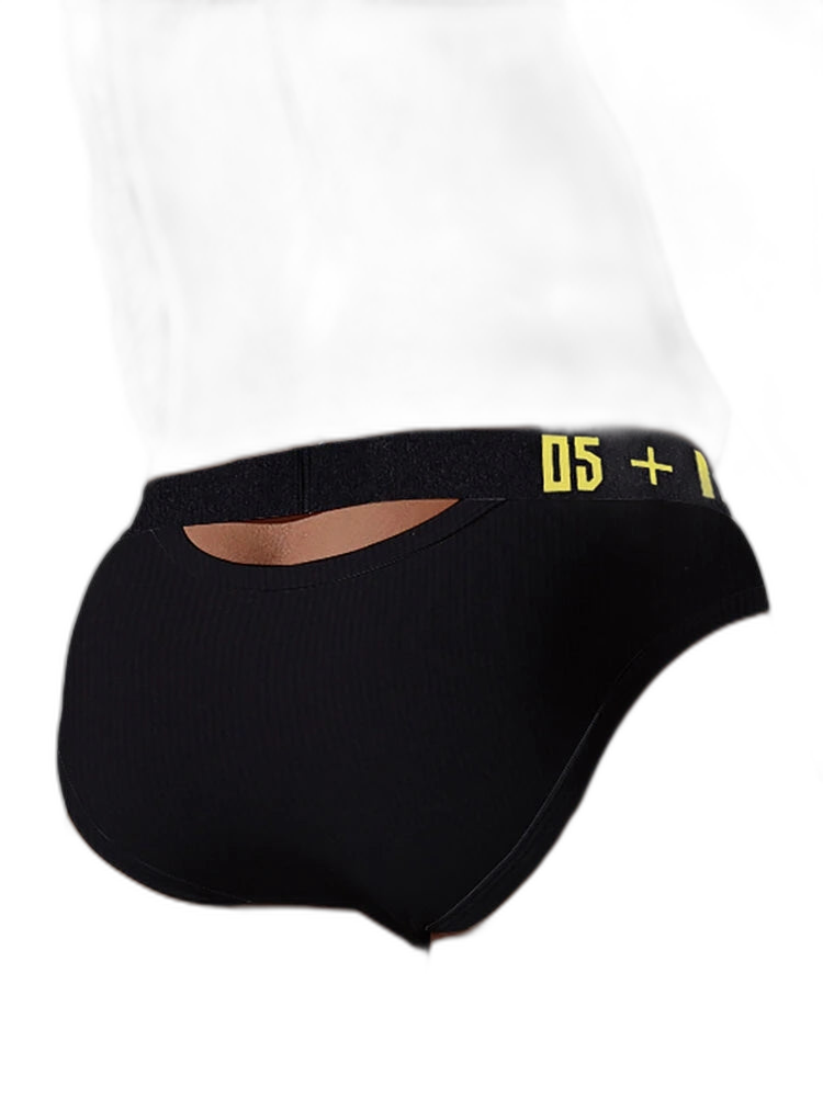 2 Pack Men's Hips Lifting Cotton Low-rise Briefs