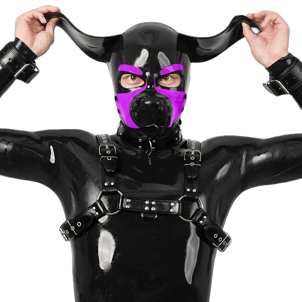 Furrjoi Silicone Beagle Hood Purple