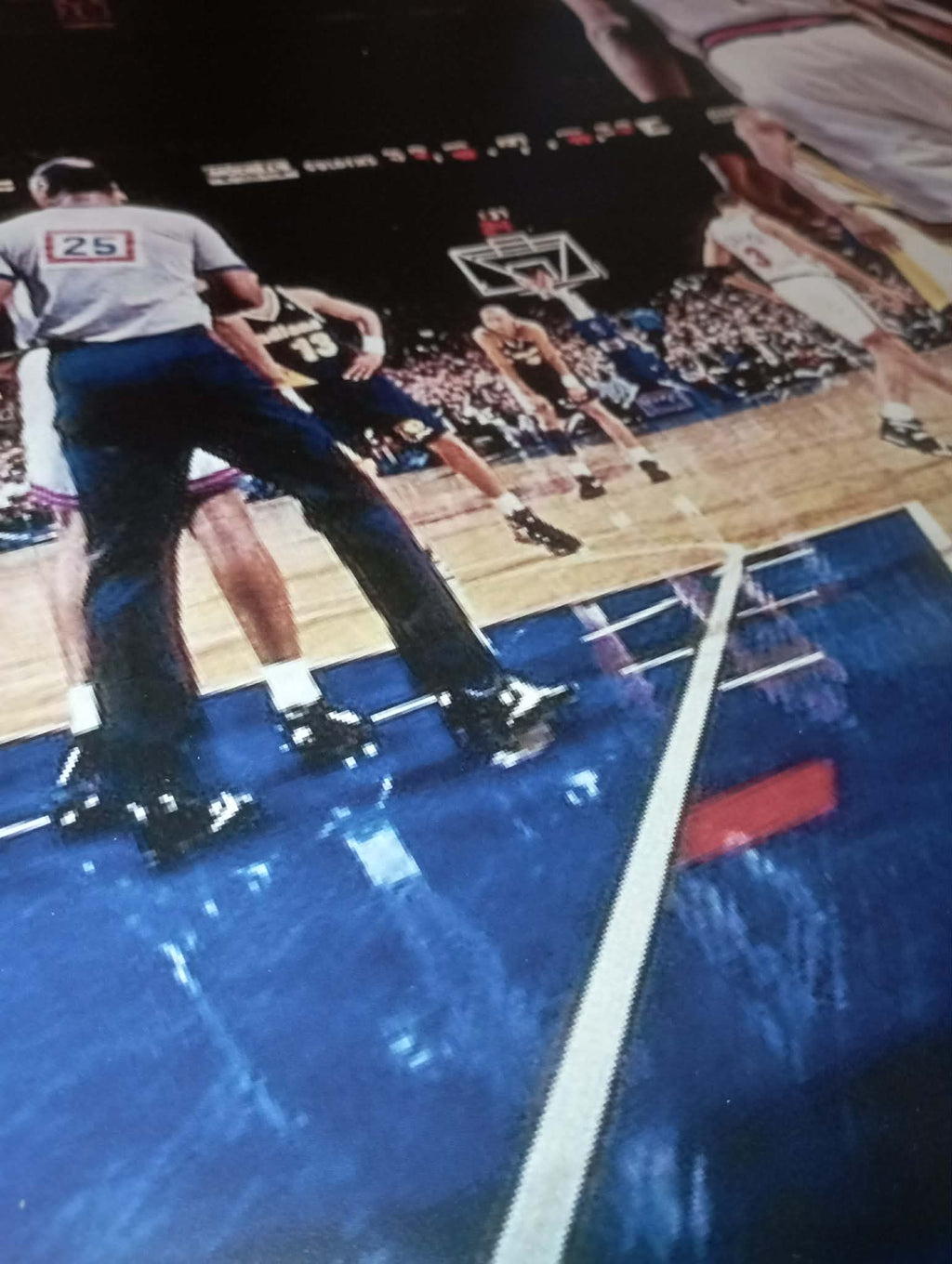 NEW : Large Basketball printed poster