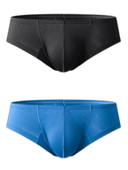 2 Pack Mens 3D Breathable Contour Pouch Boxershorts