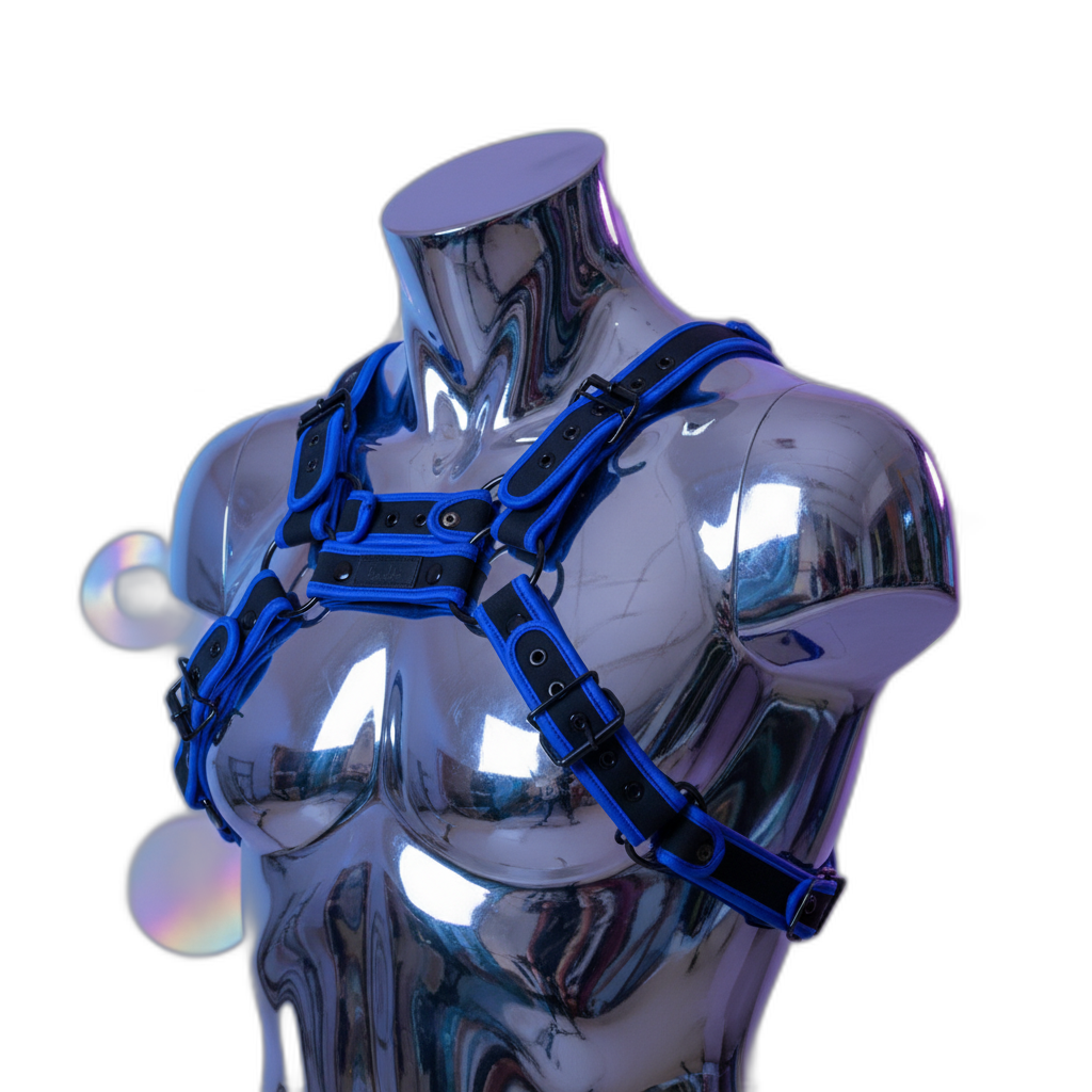Fusion Shoulder Strap Metallic Buckle Harness