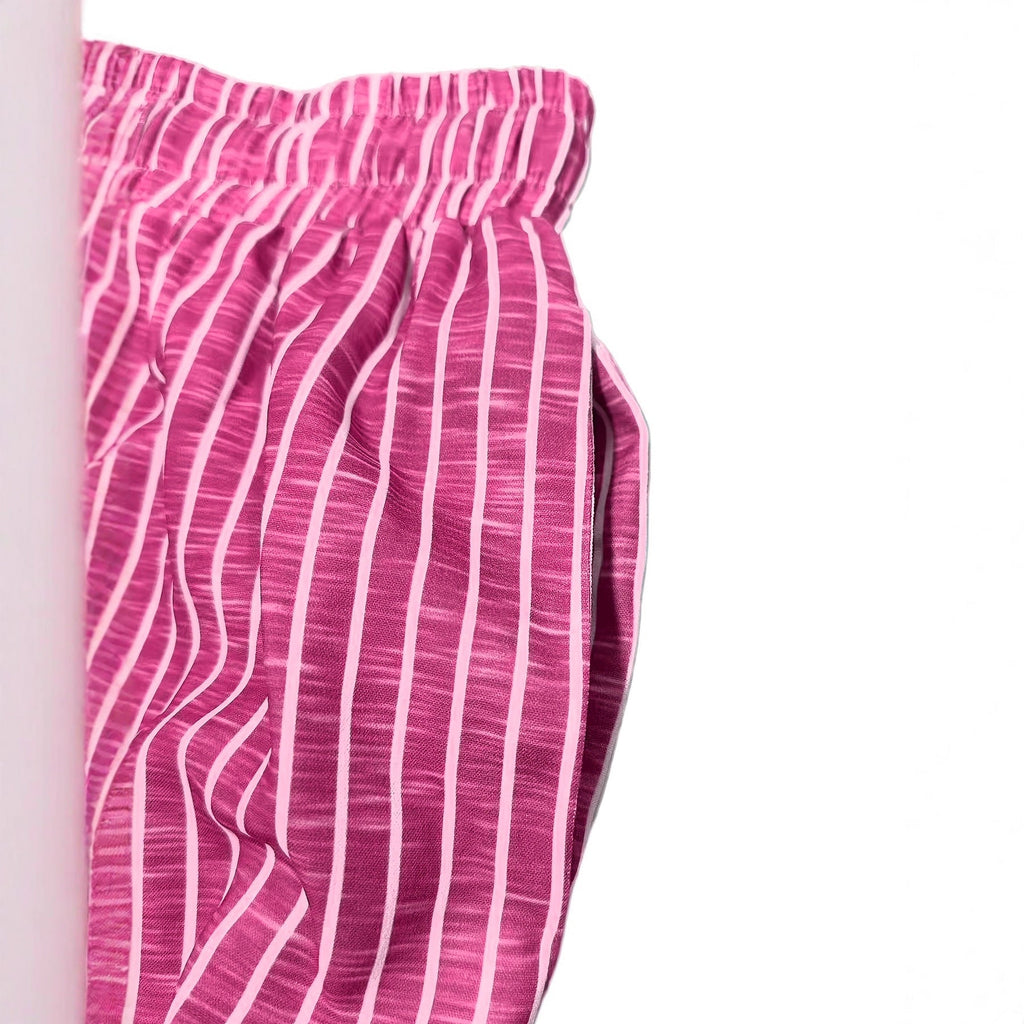 Women's Casual Loose-Fit Colorful Striped Pants With Pockets And DrawstringPerfect For Spring Summer And Autumn Beach Vacations