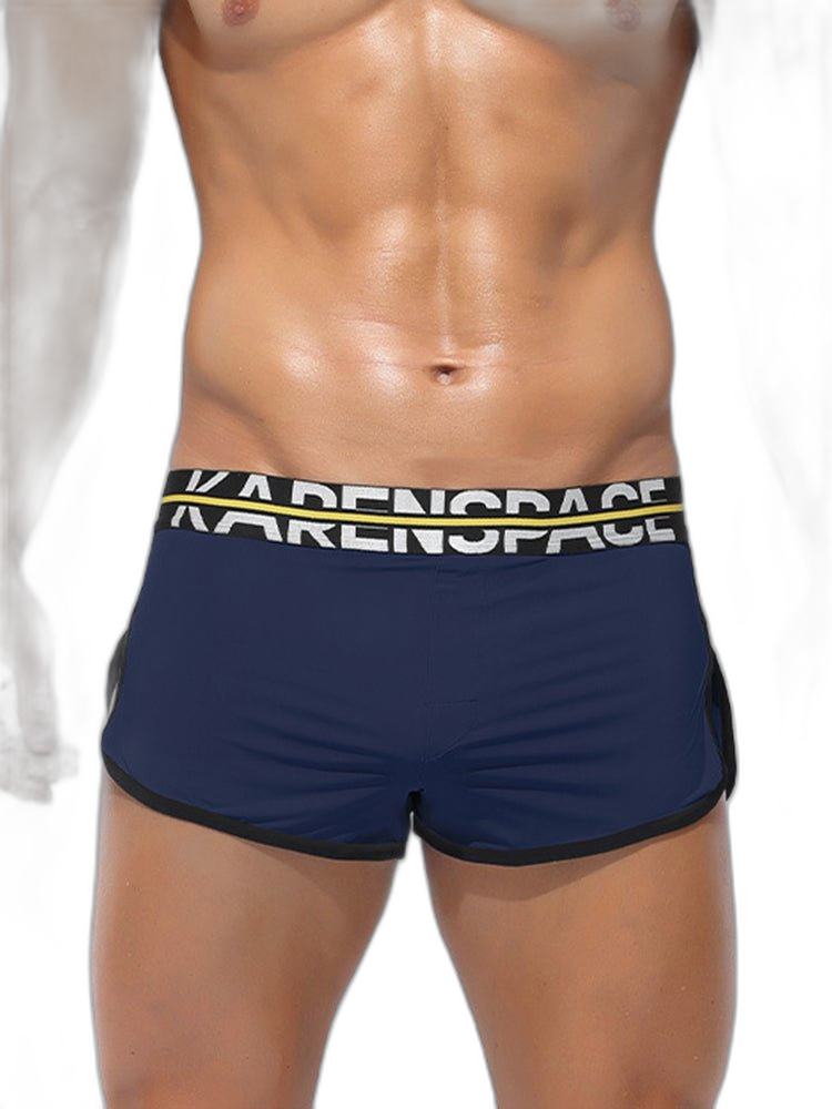 2 Pack Men's Comfortable Lounge Sport Boxer Briefs