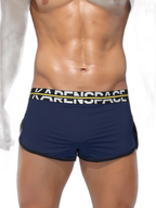2 Pack Men's Comfortable Lounge Sport Boxer Briefs