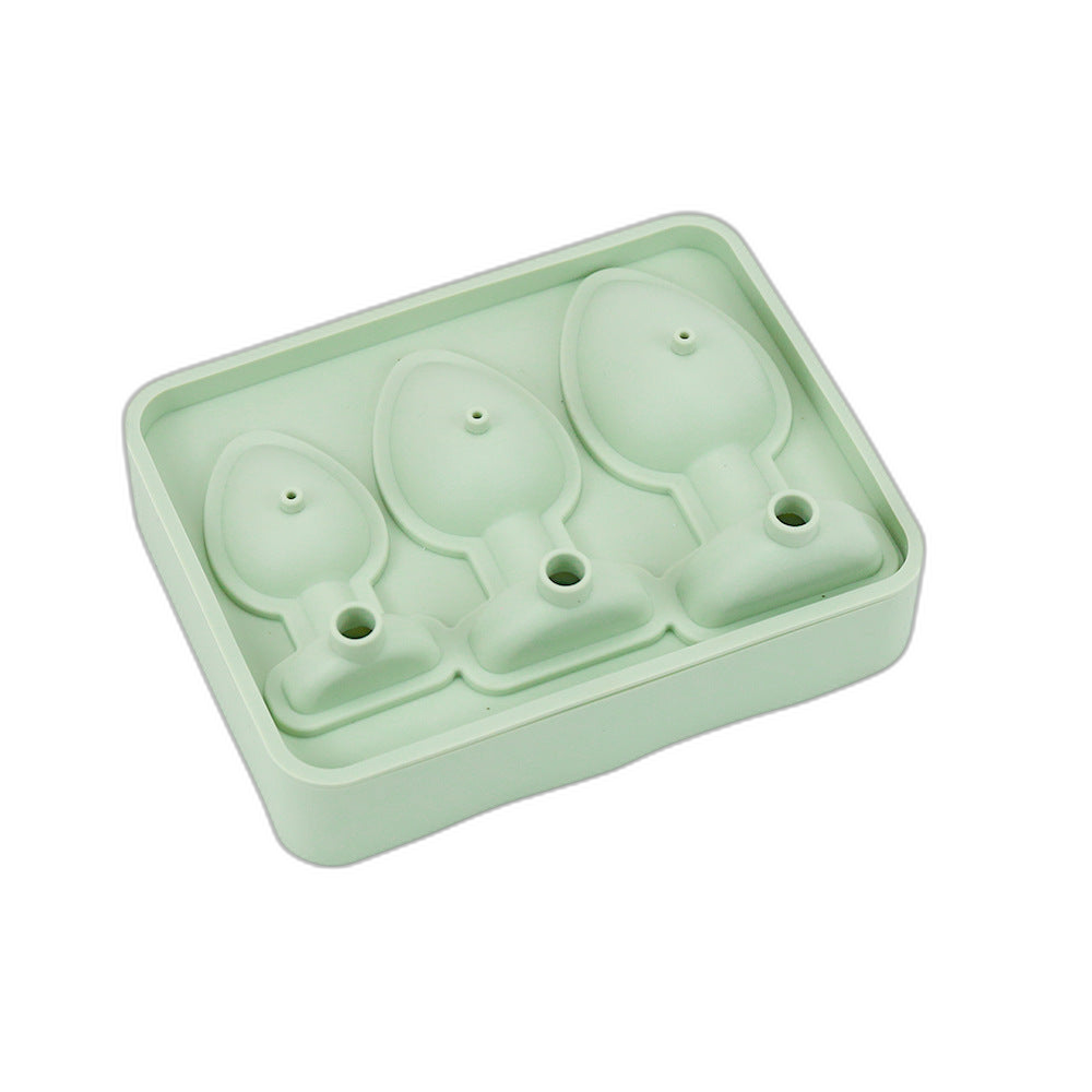Silicone Butt Plug 'Christmas Tree' Ice Cube Mold Tray