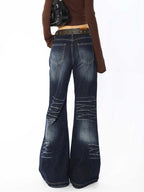 Retro Design Relaxed Micro-pants