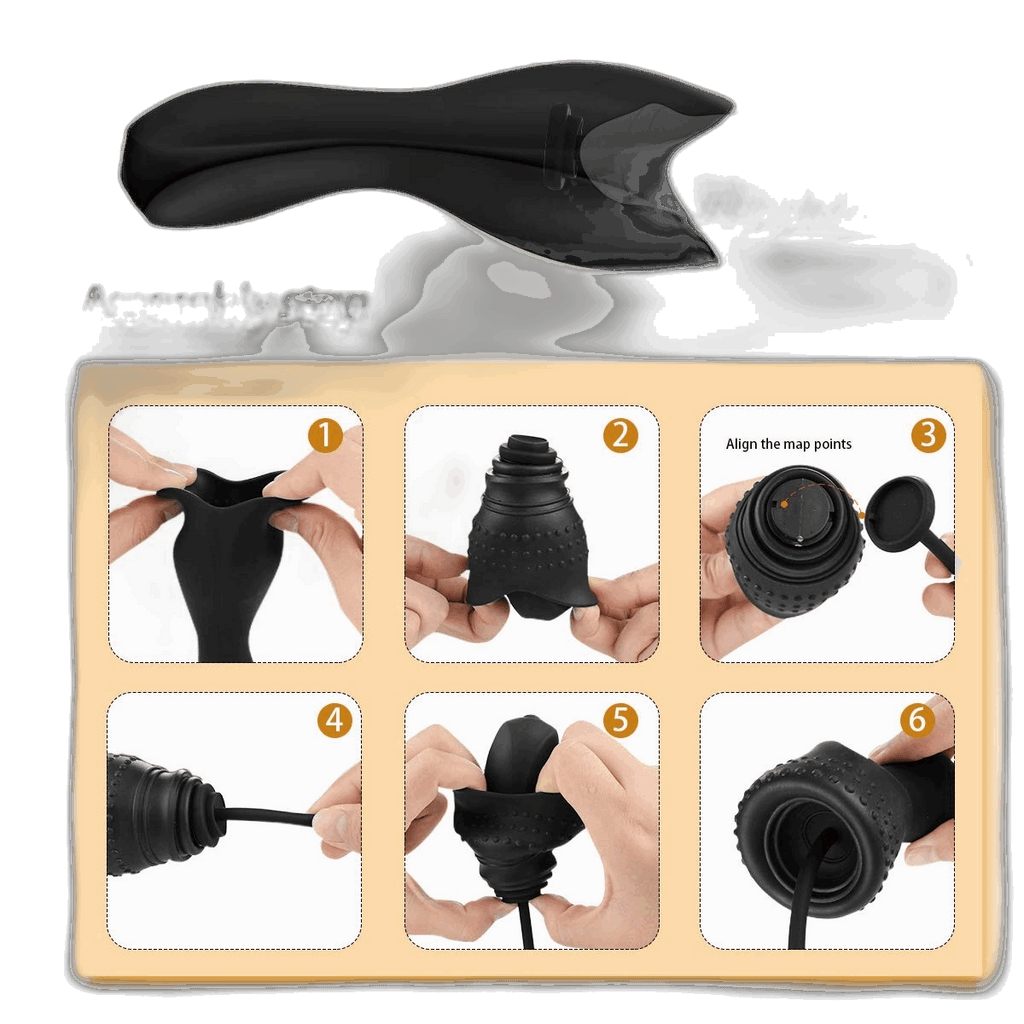 Vibrating Urethral Sound - 6 Separable Plugs