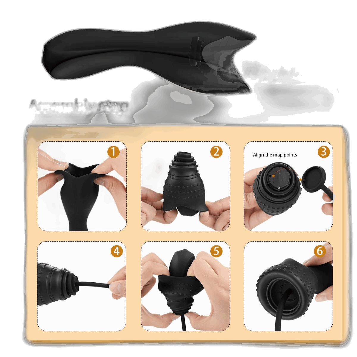 Vibrating Urethral Sound - 6 Separable Plugs