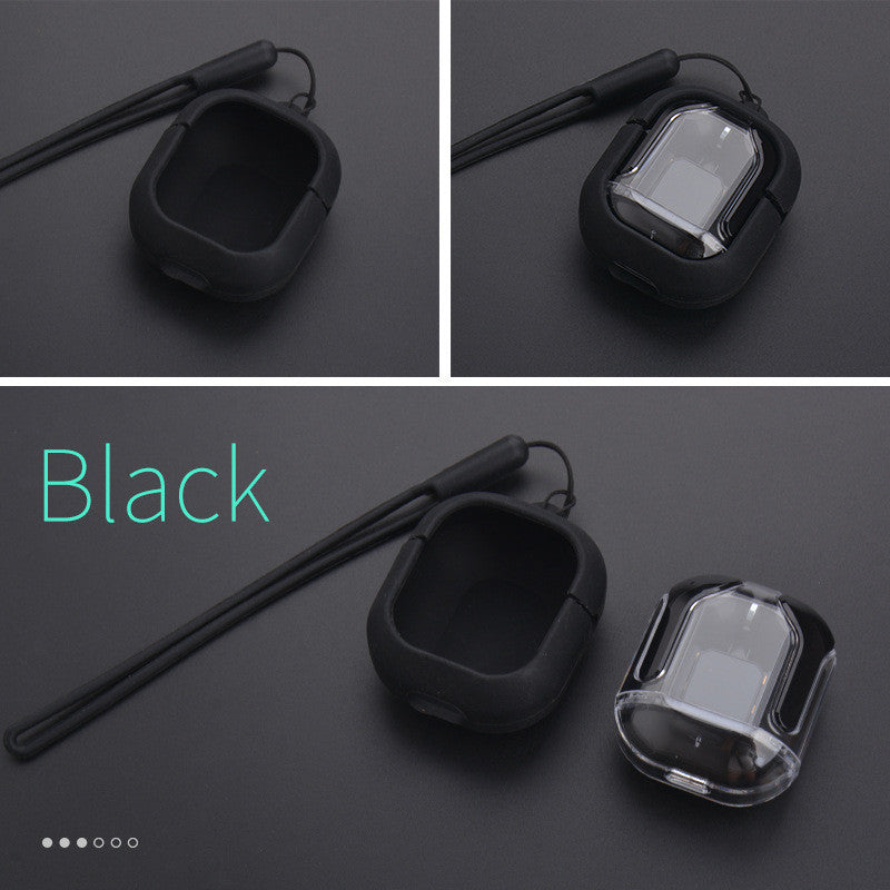 Premium Mini Transparent Wireless Earbuds - Bluetooth 5.3 ENC Noise Cancelling Headphones with Digital Display