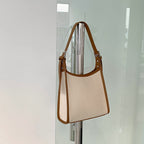 Female Summer New Stitching Shoulder Handbag Fashion All-match Niche High Sense Underarm Bag