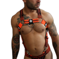 Breedwell Futura Body Harness Neon Orange