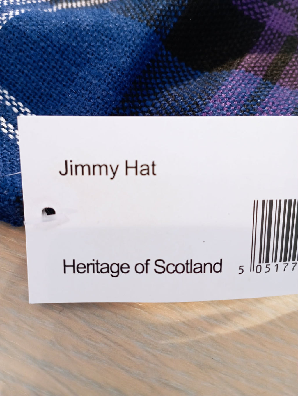 SCOTTISH JIMMY HAT with GINGER HAIR (NEW)