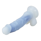 Aurora - 7.3 Inch Glow In The Dark Dildo - Silicone Dildo