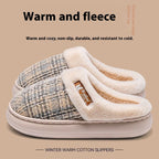 Women's Thick Bottom Non Slip Cotton Slippers
