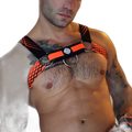 Breedwell Revolution Bulldog Harness Neon Orange