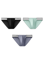 3 Pack Men’s Breathable Ice-Touch Athletic Briefs