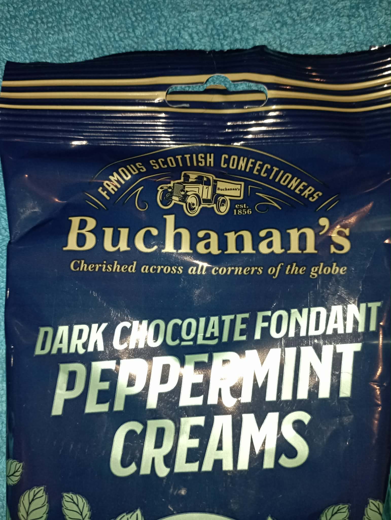 SCOTTISH CONFECTIONARY : BUCHANAN'S MILK CARAMELS, DARK CARAMELS & PEPPERMINT CREAMS(3x110g)