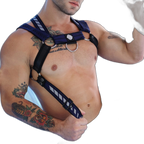 Breedwell Mister Luxe Body Harness Navy