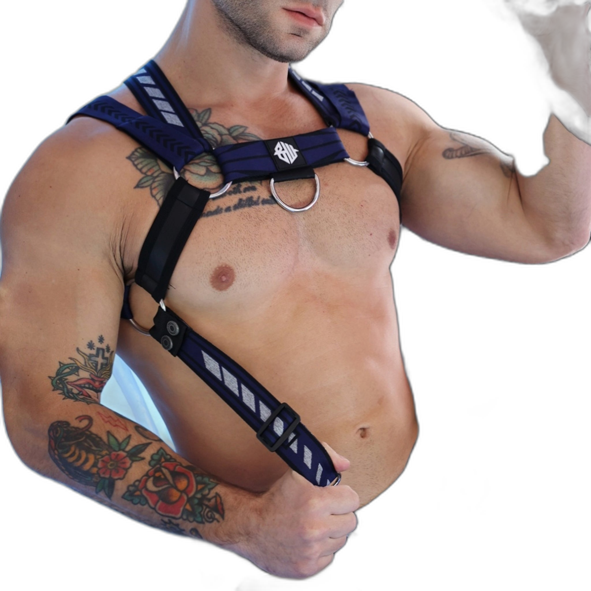 Breedwell Mister Luxe Body Harness Navy