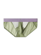 3 Pack Men's Ice Silk Breathable Mesh Low-Rise Classic Briefs