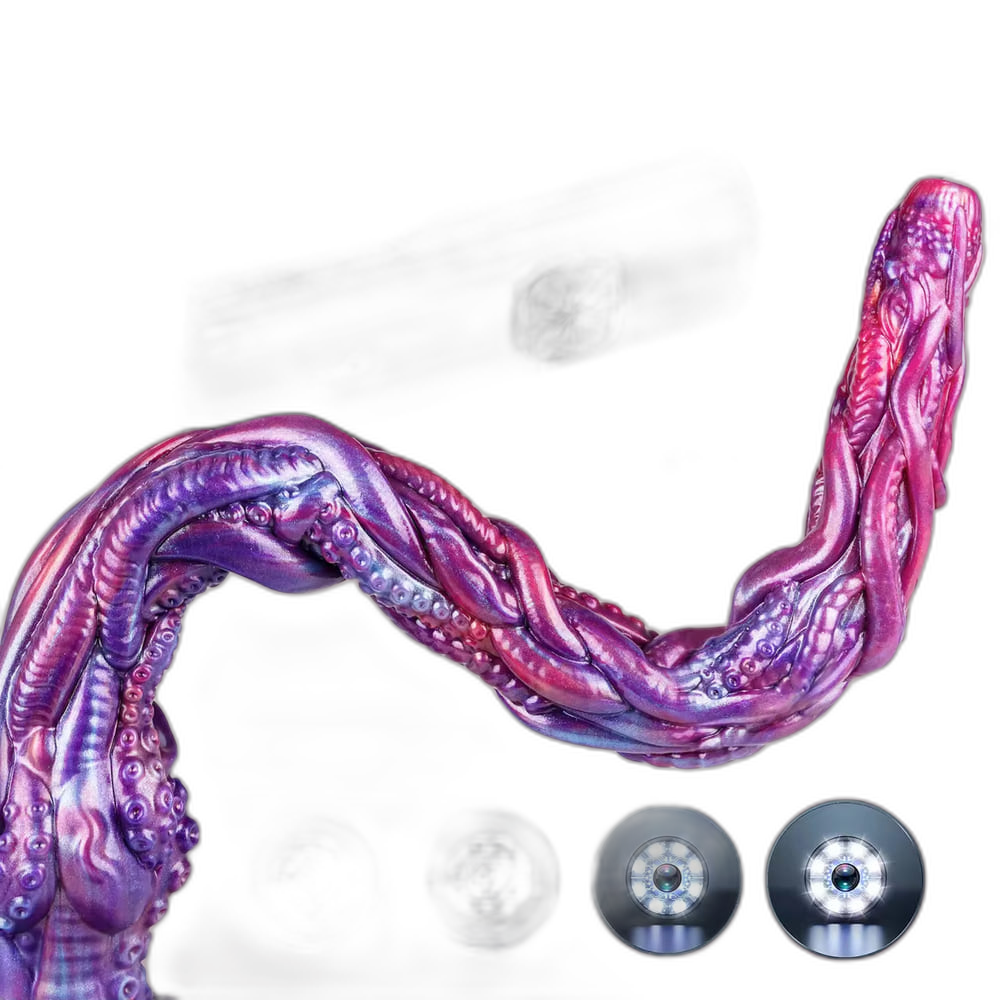 Hella - 19.8 Inch Endoscopic Camera Tentacle Anal Plug - Long Anal Toy