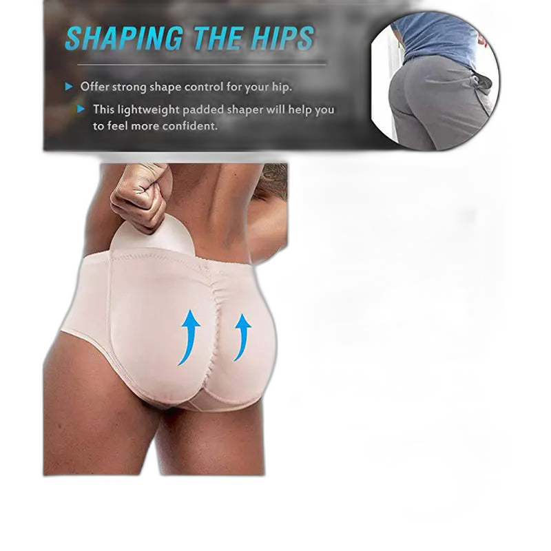 Men’s Sexy Butt Lifting Padded Briefs Shapewear