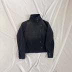 Washed Long-sleeve Denim Jacket For Couples