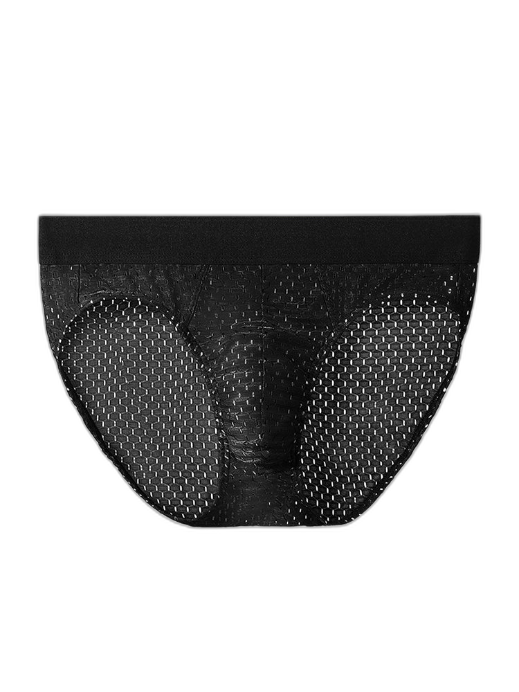 5 Pack Men’s Breathable Briefs In Mesh