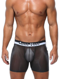 Men's Ice Silk Hip Hollow Mesh Boxer Briefs