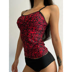 Women's Two-piece Bikini With Triangle Cut And Open Back