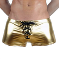 Super Booty Drawstring PU Leather Boxers