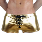 Super Booty Drawstring PU Leather Boxers