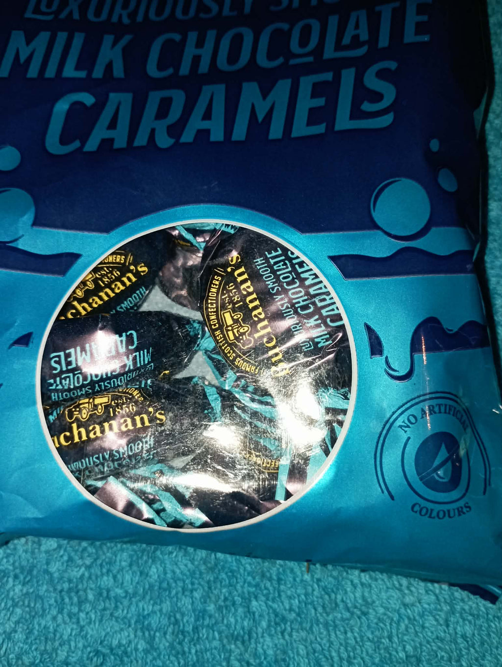 SCOTTISH CONFECTIONARY : BUCHANAN'S MILK CARAMELS, DARK CARAMELS & PEPPERMINT CREAMS(3x110g)