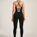 Seamless Camisole Jumpsuit – High Elastic Fit, Ultra-Comfortable