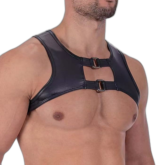 Twin Buckle Leather Harness
