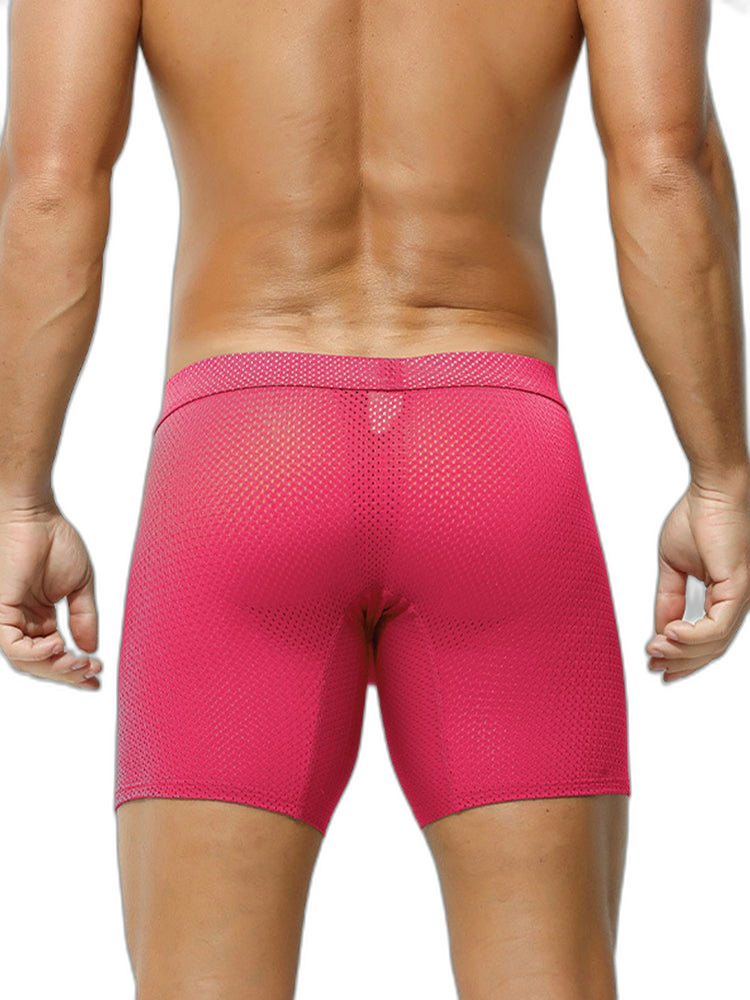 2 Pack Men's Sporty Cut Anti-Chafing Breathable Stretch Fit Midway Briefs