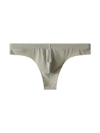 4-Pack Men's Seamless Solid Color Stretch Fit Ice Silk Thong