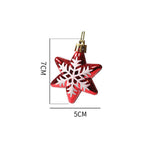 Christmas Painted Special-shaped Ball Pendant