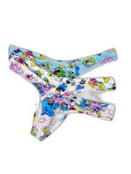 2 Pack Men's Low-Rise Sexy Print Thong