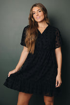Georgie Swiss Dot Wrap Dress