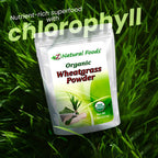 Organic Wheatgrass Powder - Bulk 5 lb - 100% Pure, Raw, Non-GMO, Vegan | Green Superfood