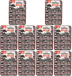 10 x Tray Walkers Liquorice Toffee 100Gm