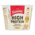 12 x Flahavan's High Protein Fortified Porridge Oats Vanilla 45G