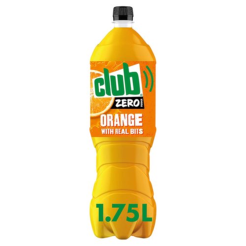 8 x Club Zero Sugar Orange mit Fruchtfleisch 1,75 Liter