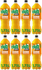 8 x Club Zero Sugar Orange mit Fruchtfleisch 1,75 Liter