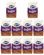 10 x Gem Soft Dark Brown Sugar 500G
