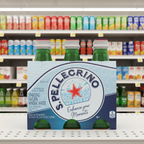 4 x San Pellegrino Carbonated Natural Mineral Water 6X250Ml
