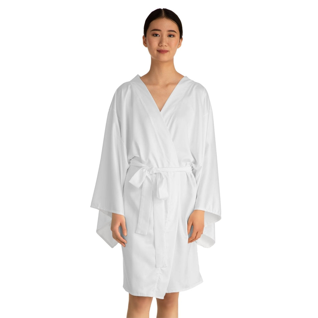 iSAW Womens White Kimono Robe - iSAW Company